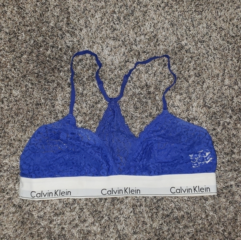 Calvin Klein| Sheer Lace Bralette